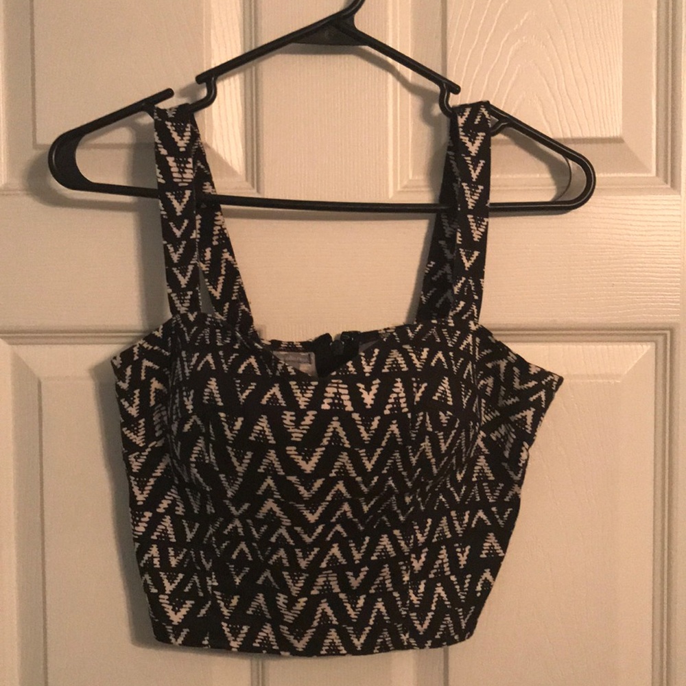 Padded crop top